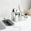 Hiustenkuivaajateline ym., UMBRA GLAM HAIR TOOLS ORGANISER, 26,5 x 17 x K 12,5 cm, kirkas/harmaa