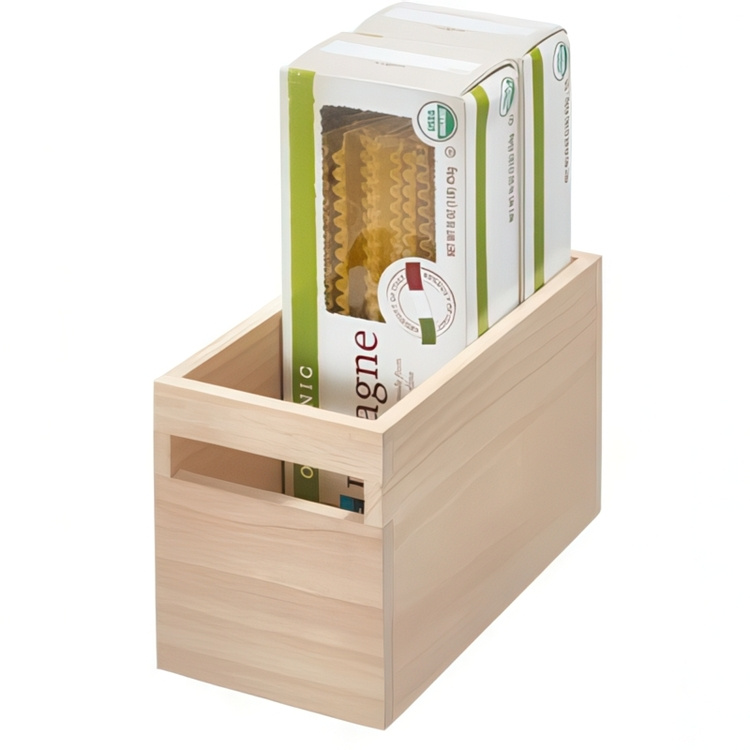 Kapea puulaatikko, iDesign ryhmässä Säilytys / Keittiön säilytys / Säilytysvuokot @ SmartaSaker.se (43018)