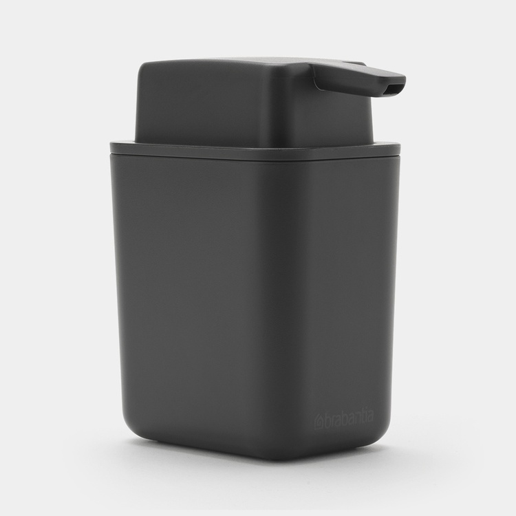 Saippua-annostelija, Brabantia, tummanharmaa ryhmässä Säilytys / Kylpyhuoneen säilytys @ SmartaSaker.se (43076)