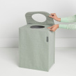 Älykäs pyykkikori kantokahvoilla 55 l, Brabantia