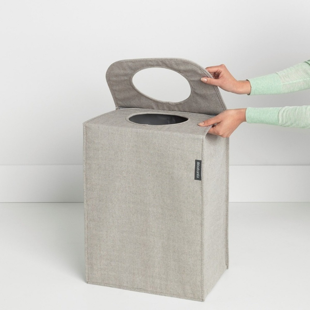 Älykäs pyykkikori kantokahvoilla 55 l, Brabantia ryhmässä Säilytys / Pesu ja kuivaus / Pyykkikorit @ SmartaSaker.se (43096)
