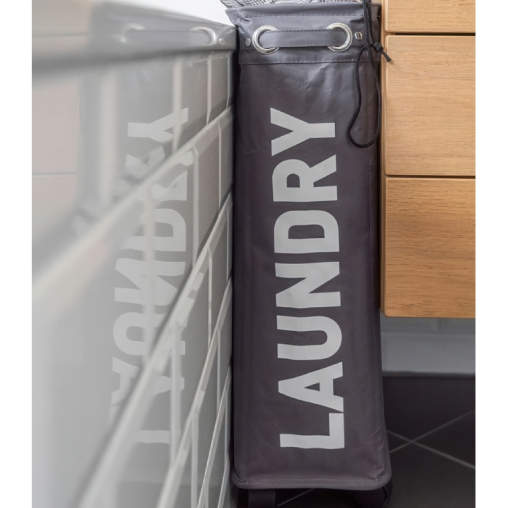 Kapea pyykkikori pyörillä, Laundry ryhmässä Säilytys / Pesu ja kuivaus / Pyykkikorit @ SmartaSaker.se (43103)