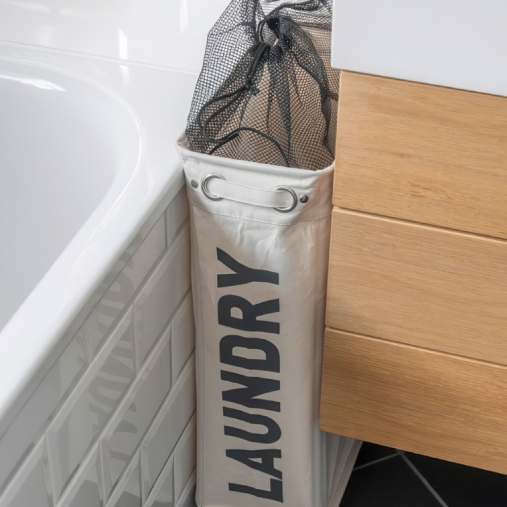 Kapea pyykkikori pyörillä, Laundry ryhmässä Säilytys / Pesu ja kuivaus / Pyykkikorit @ SmartaSaker.se (43103)