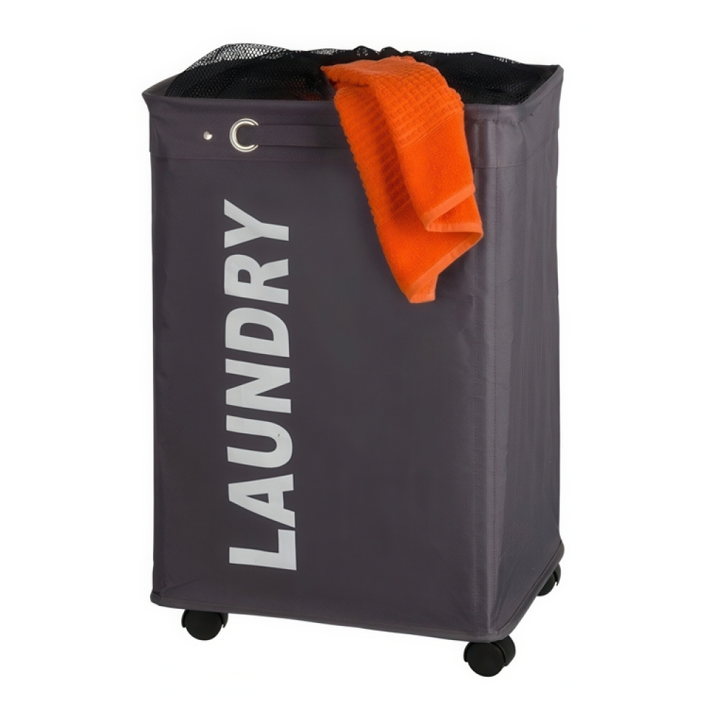 Pyykkikori pyörillä, Laundry ryhmässä Säilytys / Pesu ja kuivaus / Pyykkikorit @ SmartaSaker.se (43104)