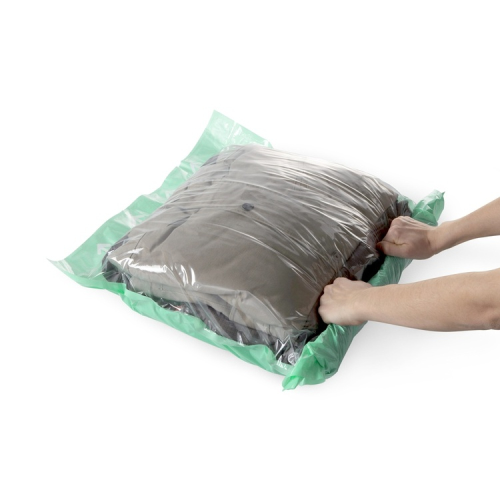 Manuaalinen tyhjiöpussi 2 kpl, 70x55 cm, Compactor ryhmässä Säilytys / Vaatekaappivarasto / Pakkaus tyhjö säilytys / Manuella vakuumipussit @ SmartaSaker.se (43183)