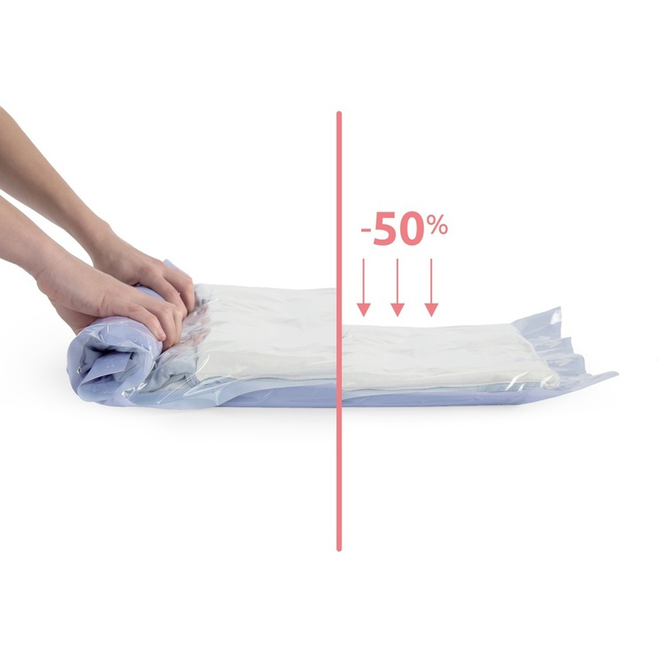 Manuaalinen tyhjiöpussi 2 kpl, 65x45 cm, Compactor ryhmässä Säilytys @ SmartaSaker.se (43184)