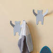 Seinäkoukku kierrätysmetallista, Koala