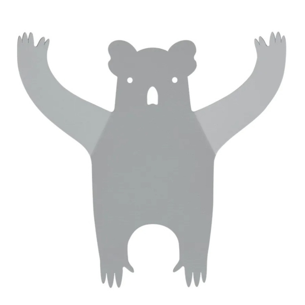 Seinäkoukku kierrätysmetallista, Koala ryhmässä Säilytys / Eteistallennus / Koukut ja ripustimet @ SmartaSaker.se (43233)