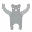 Seinäkoukku kierrätysmetallista, Koala