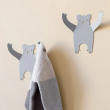 Seinäkoukku kierrätysmetallista, Koala