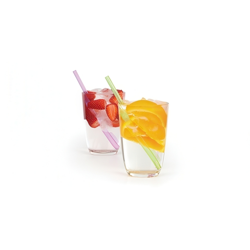 Uudelleenkäytettävät, helposti pestävät pillit, SISTEMA HYDRATE REUSABLE, 6 pilliä, sininen, vihreä ja liila ryhmässä Säilytys / Keittiön säilytys @ SmartaSaker.se (43251)