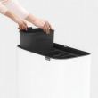 Kierrätysasema jaloilla, 3 lokeroa, Brabantia